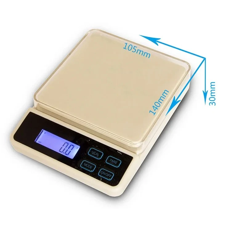 Digital portable scale, 3000g x 0.1g easy to operate