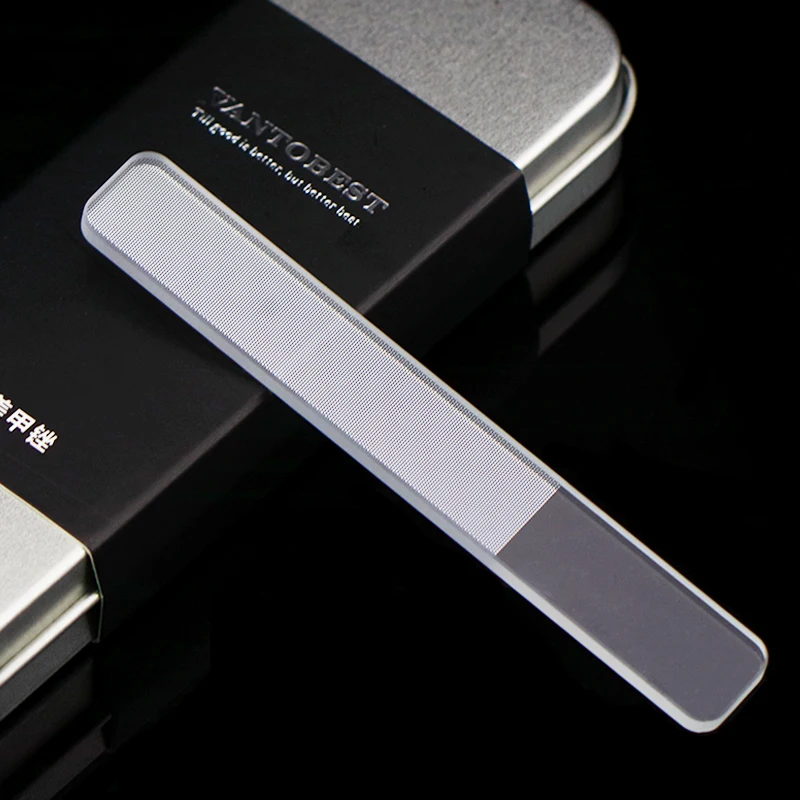 VANTOBEST ガラスネイルこすり研磨ストリップ研磨ファイルフリーマニキュア修理タイプ明るいネイルツール