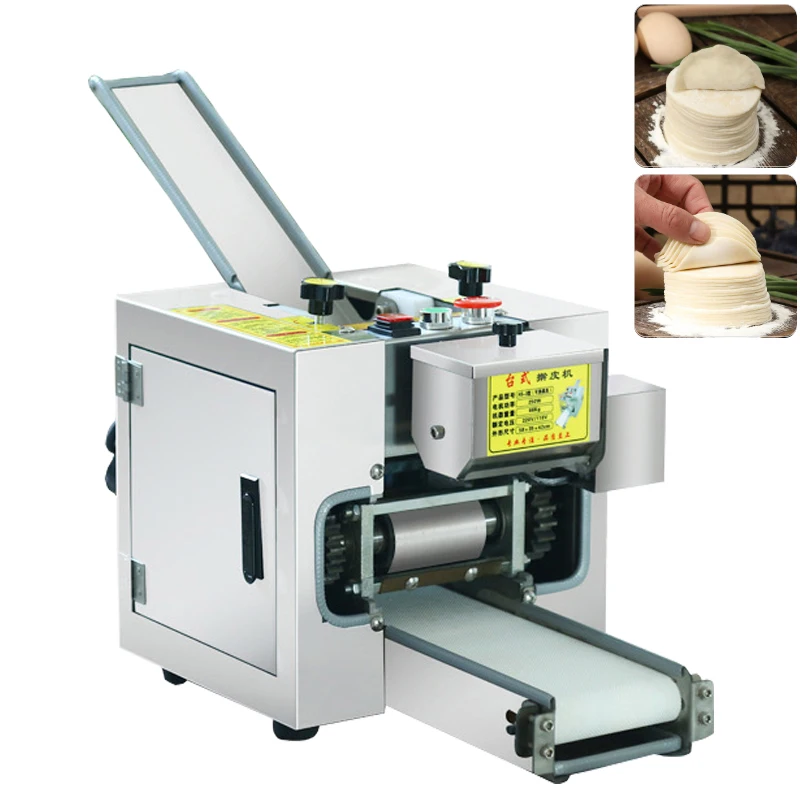 Fully Automatic Professional Dumpling Skin Machine Wonton Samosa And Spring Roll Wrapper Making Machine