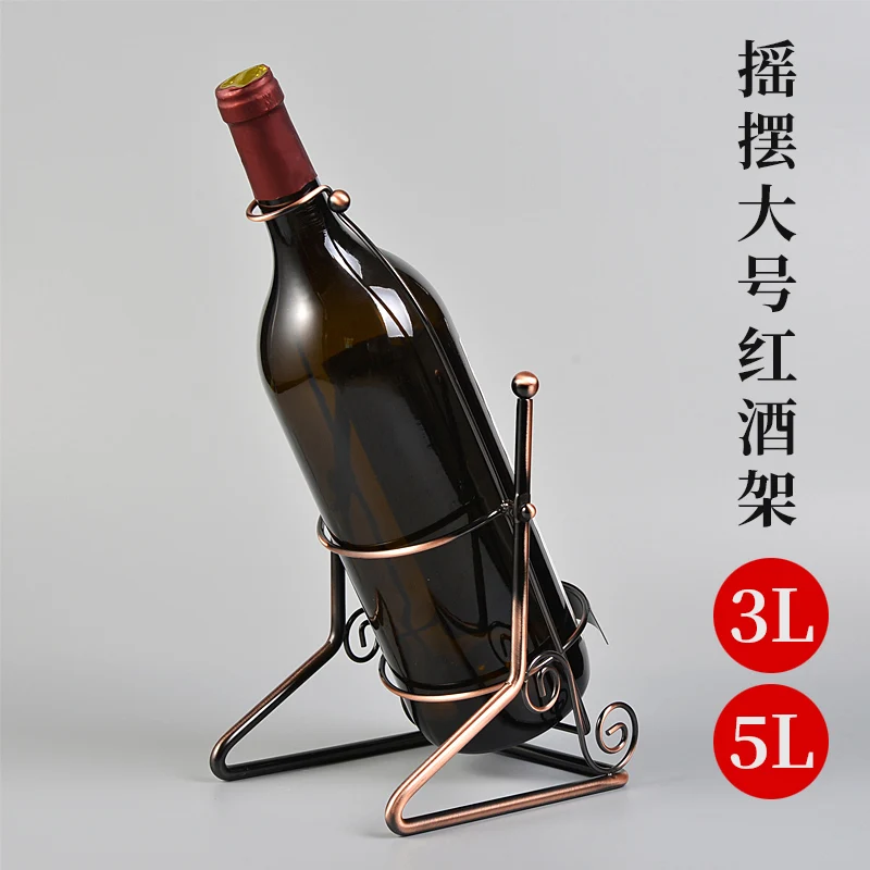 5L large wine rack creative red wine rack ornaments European style wine rack 5L