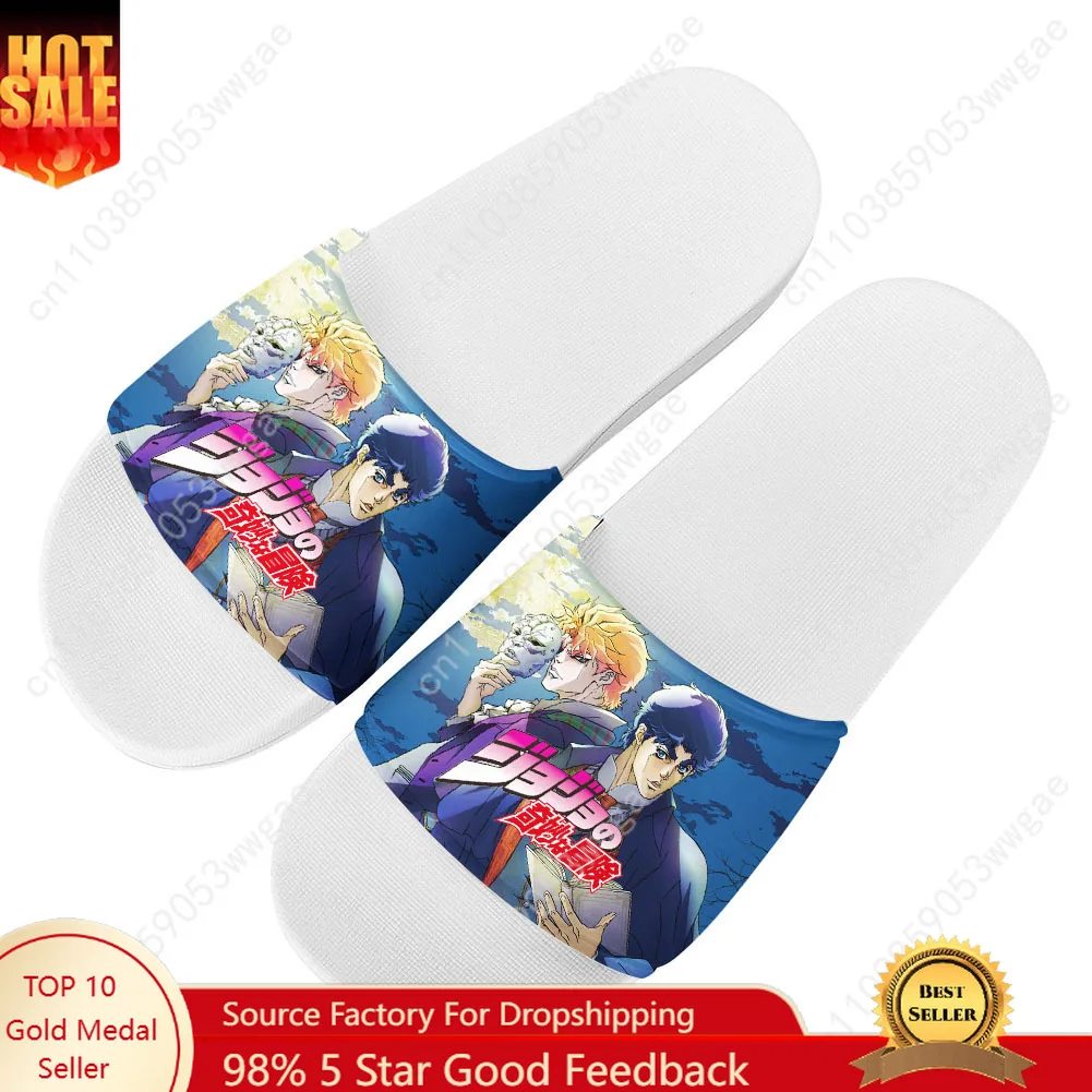 

Jojo Sandals Home Slipper Water Shoes Mens Womens Teenagers Sandal Bathroom Beach Pool Fashion Anime Custom Made Summer Slippers