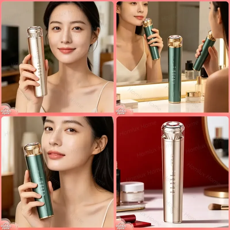 Collagen Cannon Beauty Device for Slimming Firming Warm Skin Rejuvenation Handheld RF Frequency Meter Facial Body Massager