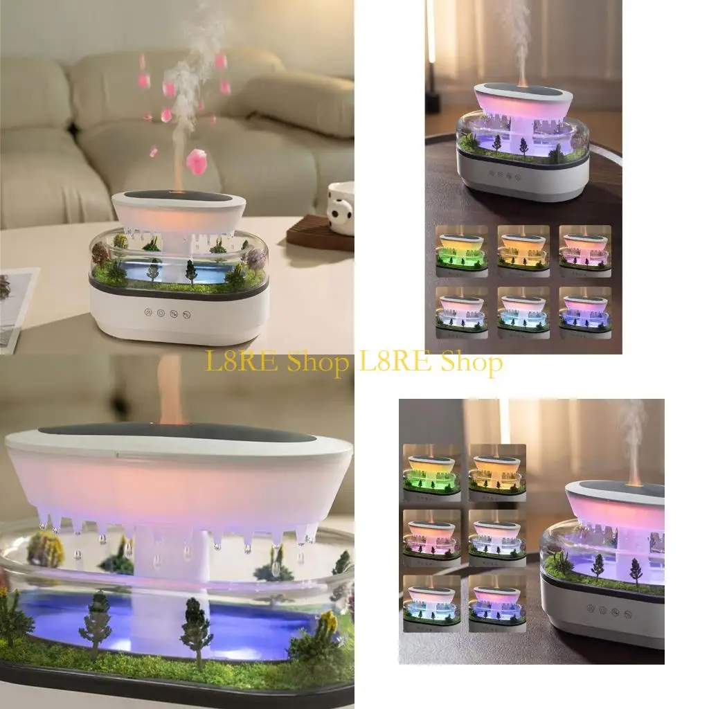 

L8RE Многофункциональный тихий увлажнитель дождь Увлажнитель Портативный увлажнитель