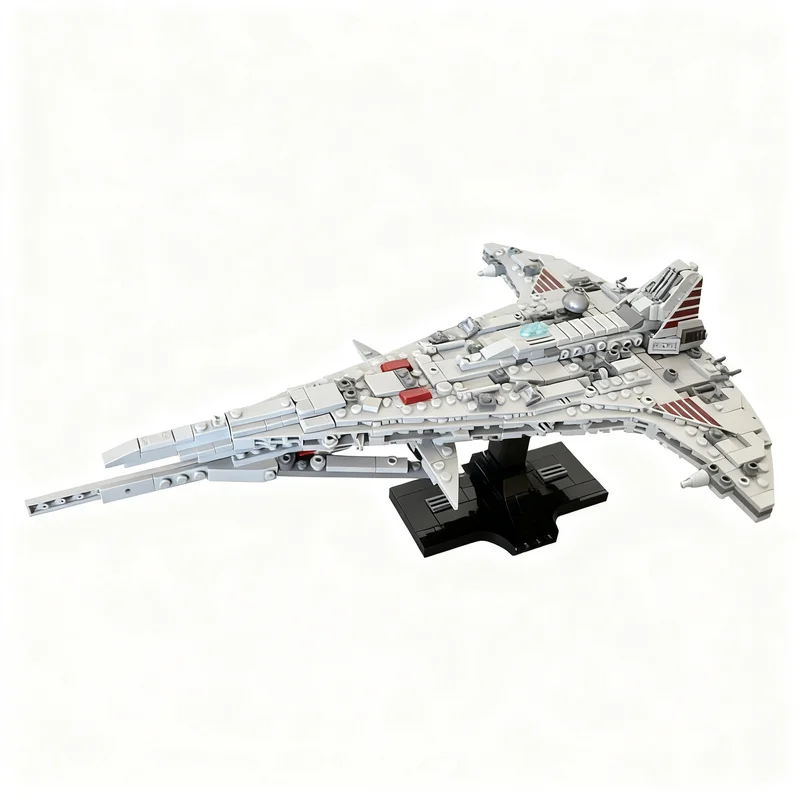 531pcs MOC Stargate Destiny Ship Midi-Scale Model Building Blocks Architecture Toys Christmas Gift DIY Brick Display Birthday