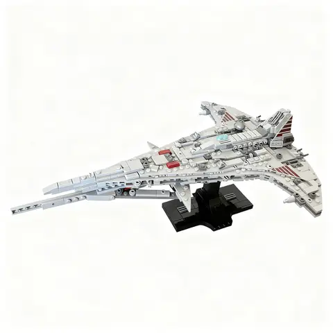 531pcs MOC Stargate Destiny Ship Midi-Scale Model Building Blocks Architecture Toys Christmas Gift DIY Brick Display Birthday