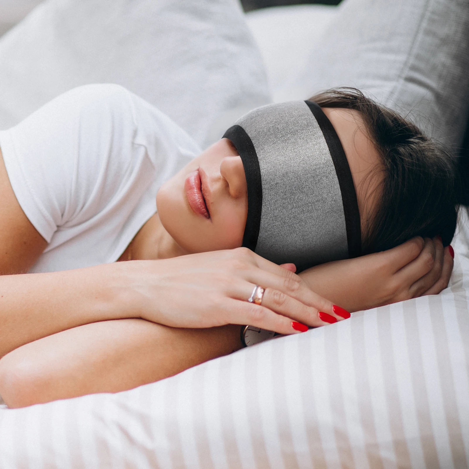 Protetores de orelha à prova de som, protetores de ouvido para dormir, mulheres e homens, dobráveis, para viagem, uso de escritório, redução de ruído, descanso silencioso