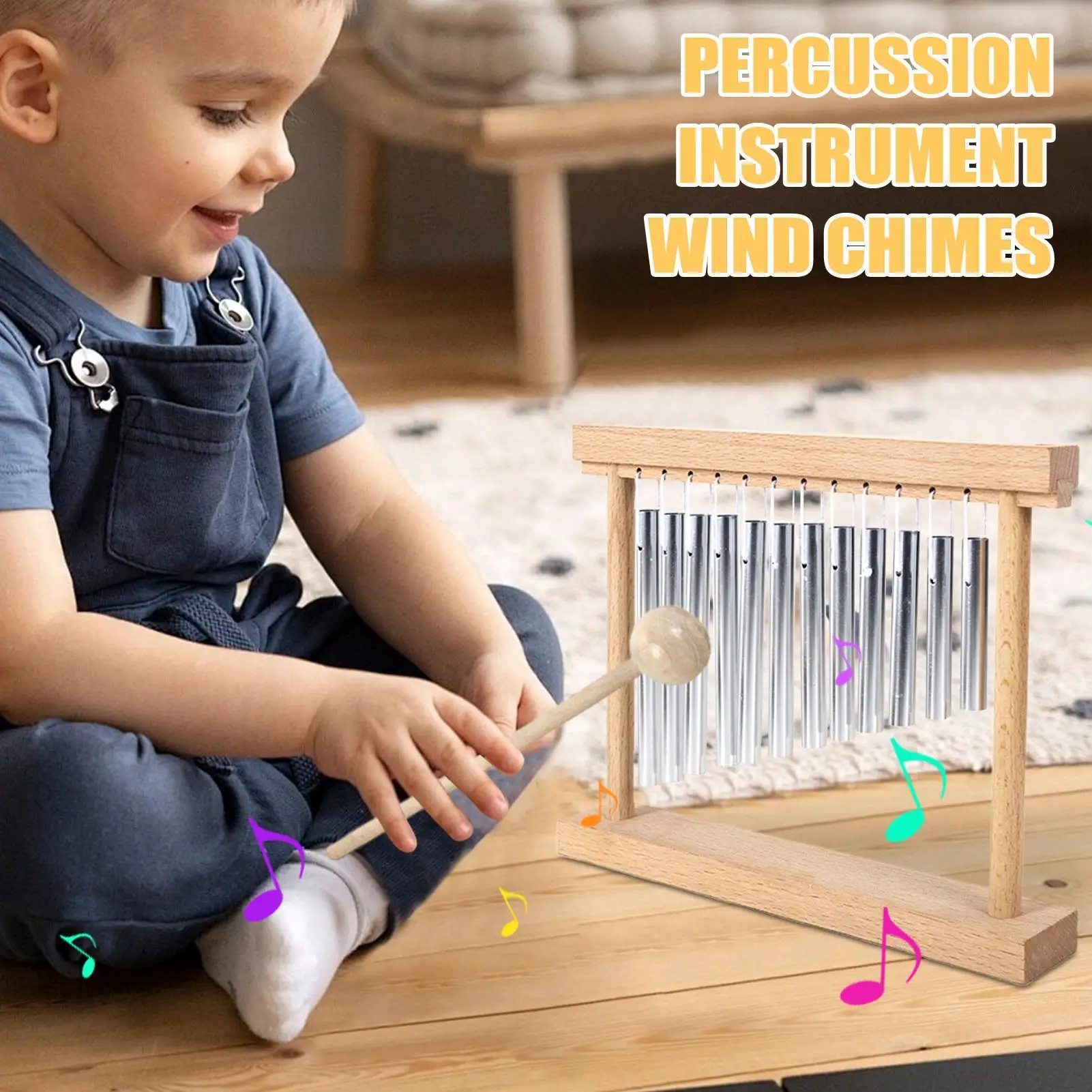 

Meditation Chime Fun Chimes Percussion Music Instruments Precise Collaborative Fun Windchimes For Beginner Classroom School Yoga