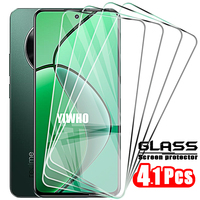 4-1pcs Tempered Glass for Realme 13 4G 12 11 10 9 8 7 6 Pro 9i 8i 7i 6i Screen Protectors Front HD Protective Film Full Cover