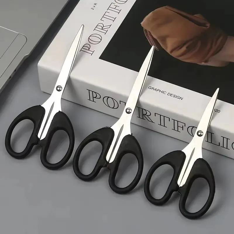 1Pcs High Quality Scissor Civilian Tailor Stationery Stainless Steel Office Paper Cut Household Thread Childart Handmade