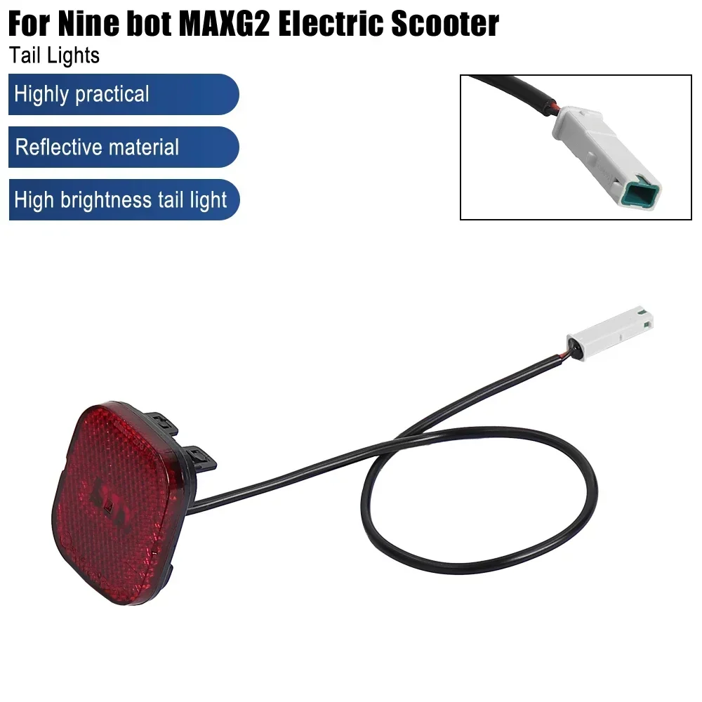 Für Segway Ninebot Max G2 Elektroroller Rücklicht Bremse LED-Lampe mit Rücklicht Batteriekabel Ersatzzubehör – Detail 1