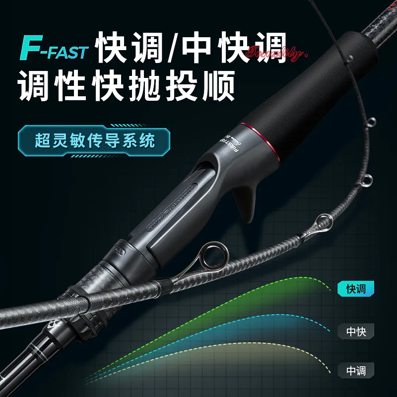 ultra light spinning fishing rod 762ml/802m Carbon casting rod ml m mh power fuji guides saltwater Distance Throwing bass Rod