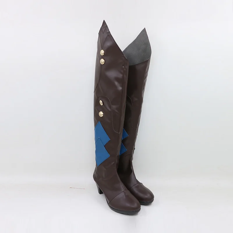 Honkai-Bottes de cosplay de jeu Star Rail Natasha pour femmes et filles, bottes à talons, accessoires de fête de carnaval d'Halloween, sur mesure