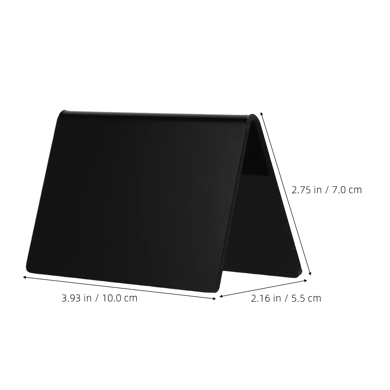 6 قطعة علامات السبورة الاكريليك الصغيرة قابل للمسح منضدية عرض الطعام تسميات السبورة الصغيرة حفلة عيد ميلاد ملصقات السبورة #6