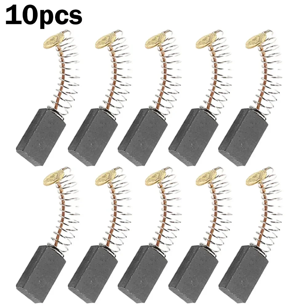 Reliable Replacement Carbon Brushes for Power Tools 10pcs Set Designed for Optimal Motor Performance and Longevity