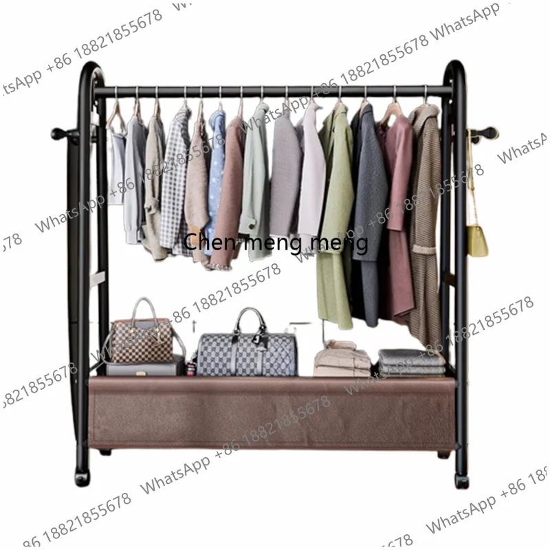 Minimalist Aesthetic Clothes Rack Place Saving Bedroom Storage Adjustable Clothes Rack Closet Hanger Cabeceros Home Furniture