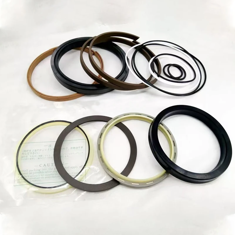 Excavator Seals EC140 EC140B Bucket Cylinder Seal Kit for Crawler Excavator EC140 Hydraulic Stamp Kits