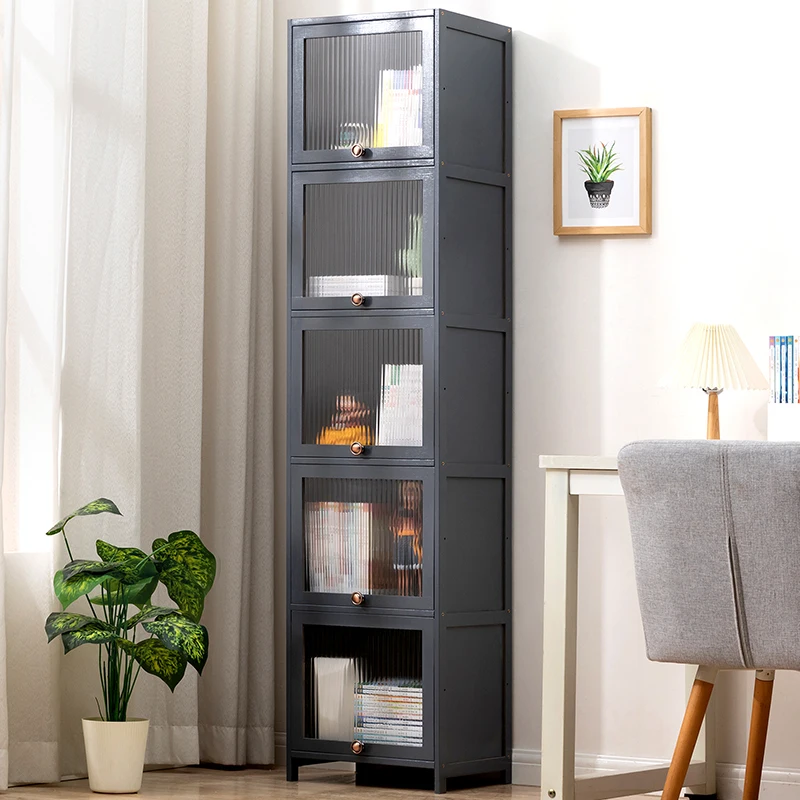 

Floor book desktop shelf children's living room simple home office multi-layer storage