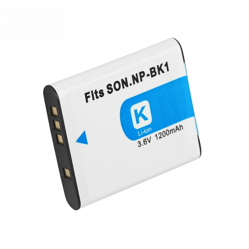 1200MAH 3.6V Suitable for Sony NP-BK1 Battery  Multiple Models BK1 Lithium Battery  FK1 Digital Long-range Camera Battery