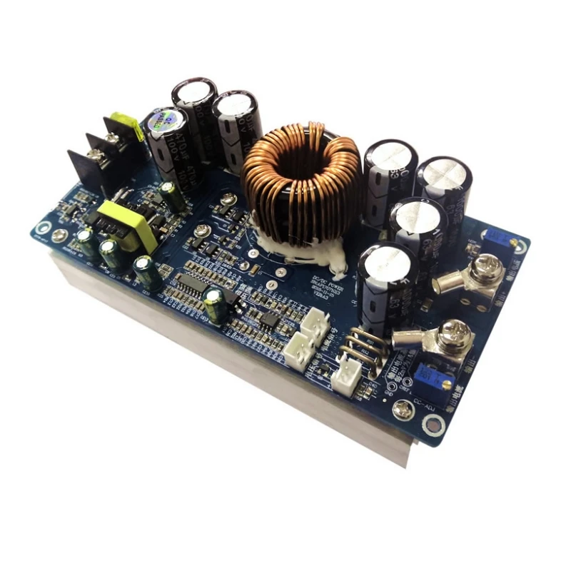 HU-01 DC-DC ปรับขั้นตอนลงโมดูลแหล่งจ่ายไฟแรงดันไฟฟ้ากว้าง70V 30A ควบคุม Constant Current 60V48V36V