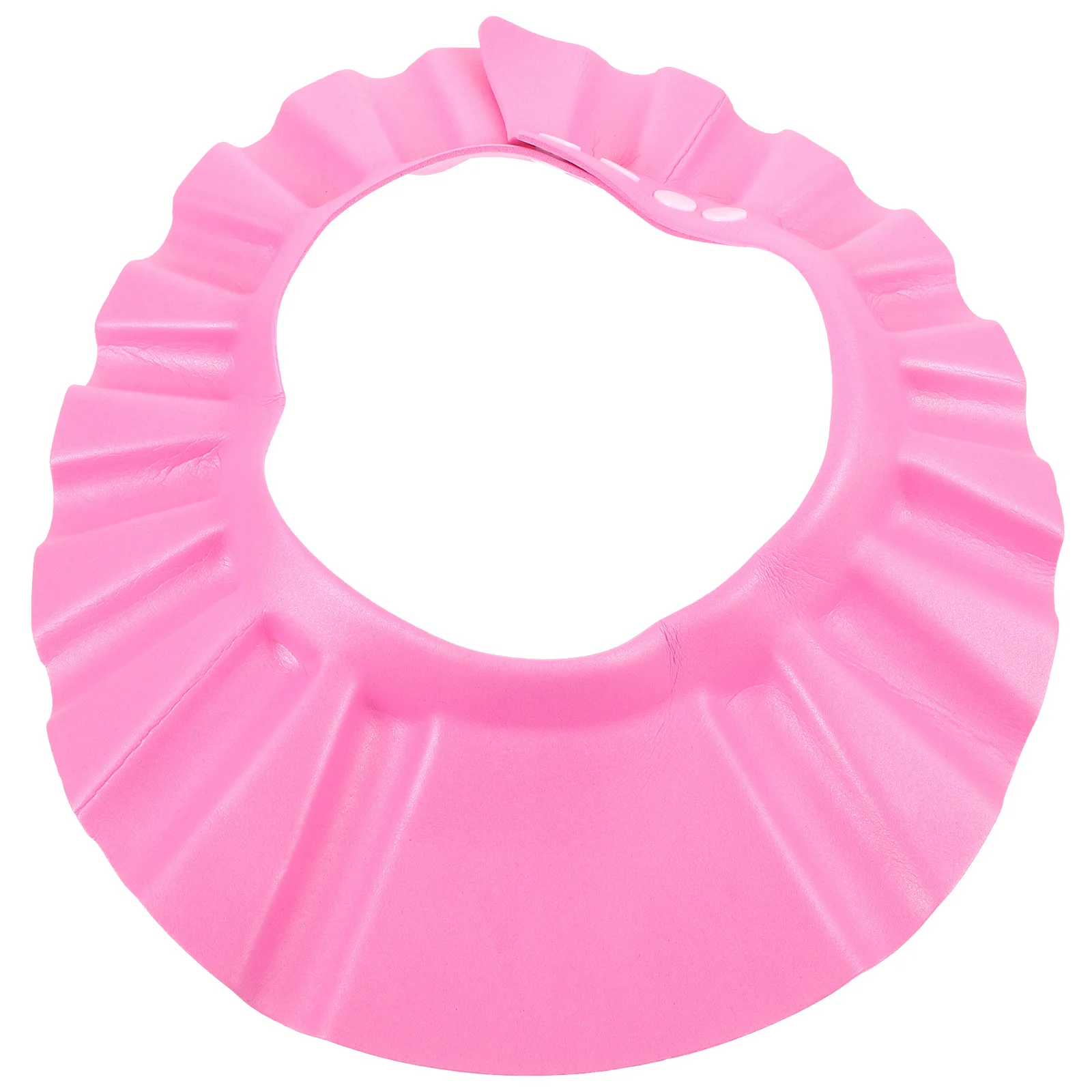 Ultra-light EVA Waterproof Baby Kids Shower Bathing Shampoo Hat (Pink) Baby Shower Cap Baby Shampoo