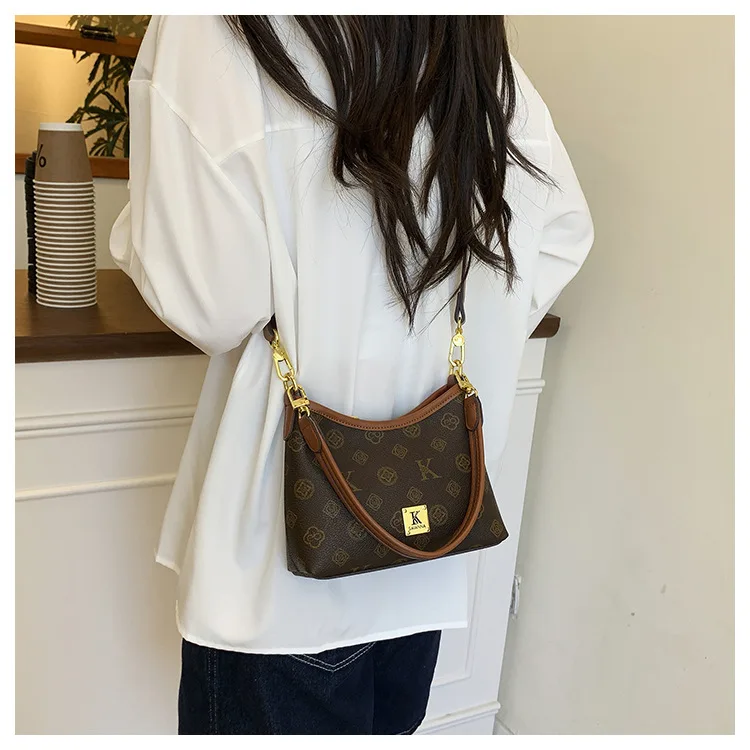 

Дизайнерская большая сумка 2025 года — женская сумка через плечо в стиле ретро, просторная рабочая сумка и сумка через плечо