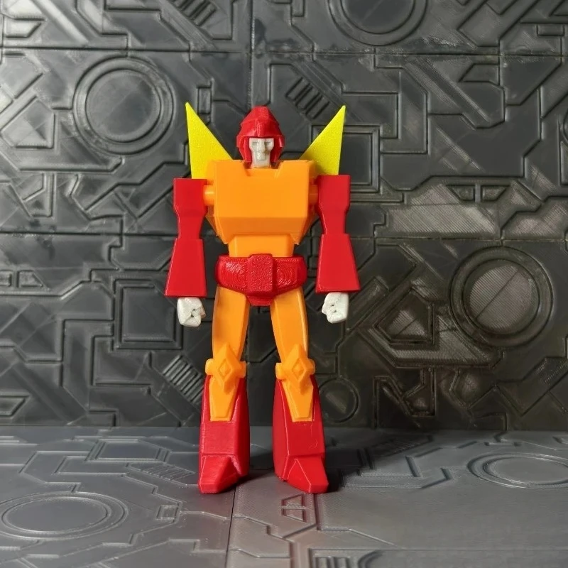 Robô Transformável Impresso 3D Série G1 Autobot Leader Articulações Articuladas Modelo Brinquedo