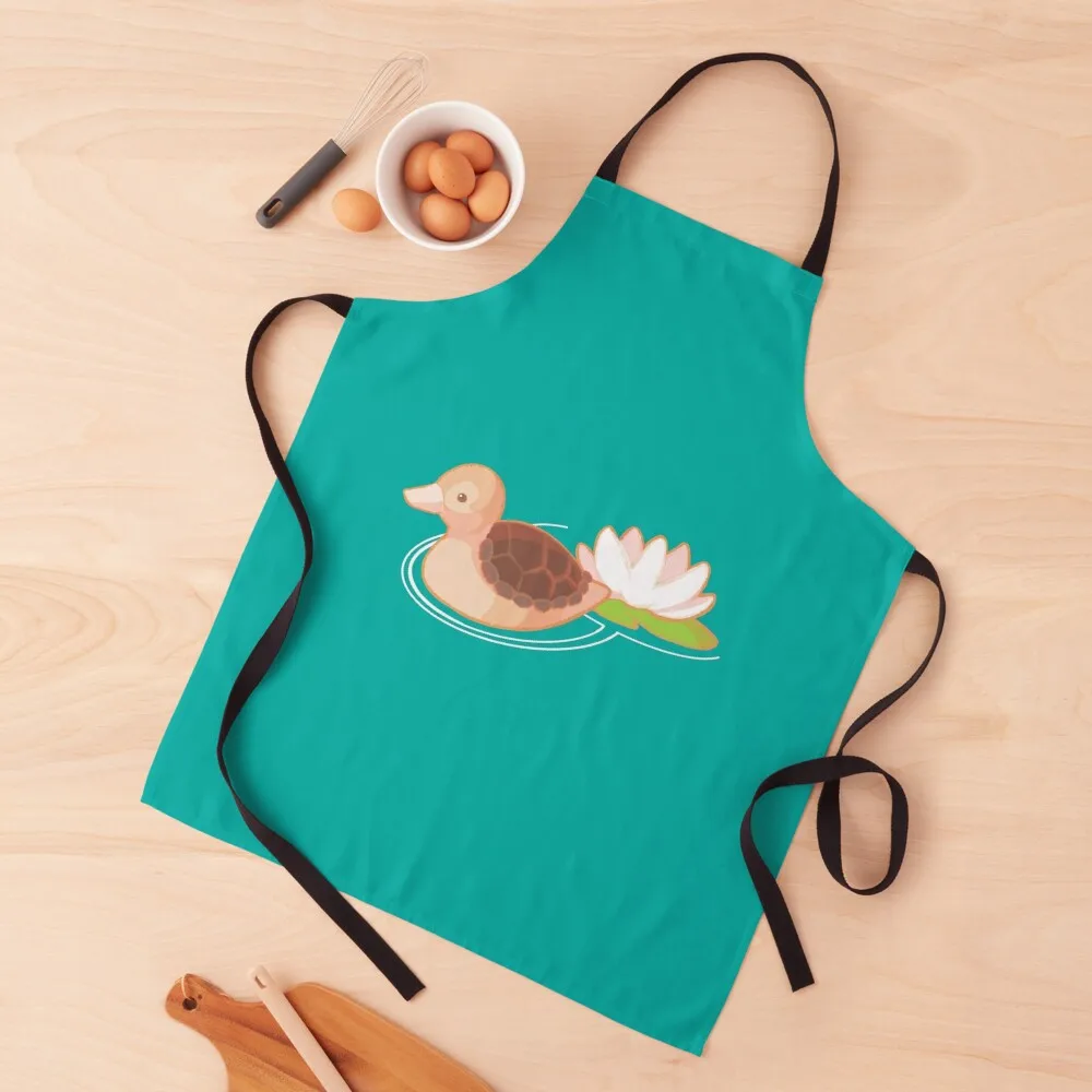 

Turtle Duck Apron professional kitchen household woman Apron