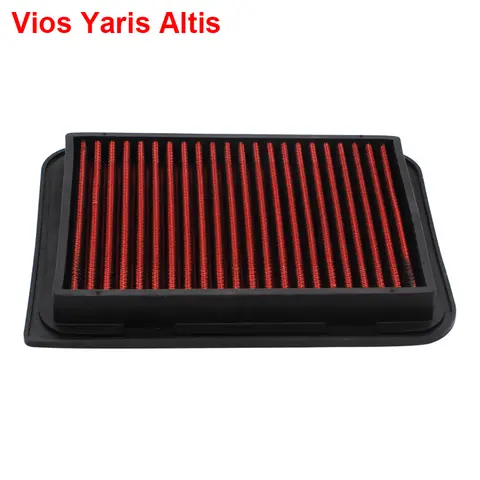 DEFT high-power replacement panel non-woven air filter car Toyota VIOS yaris Altis can be washed and reused.