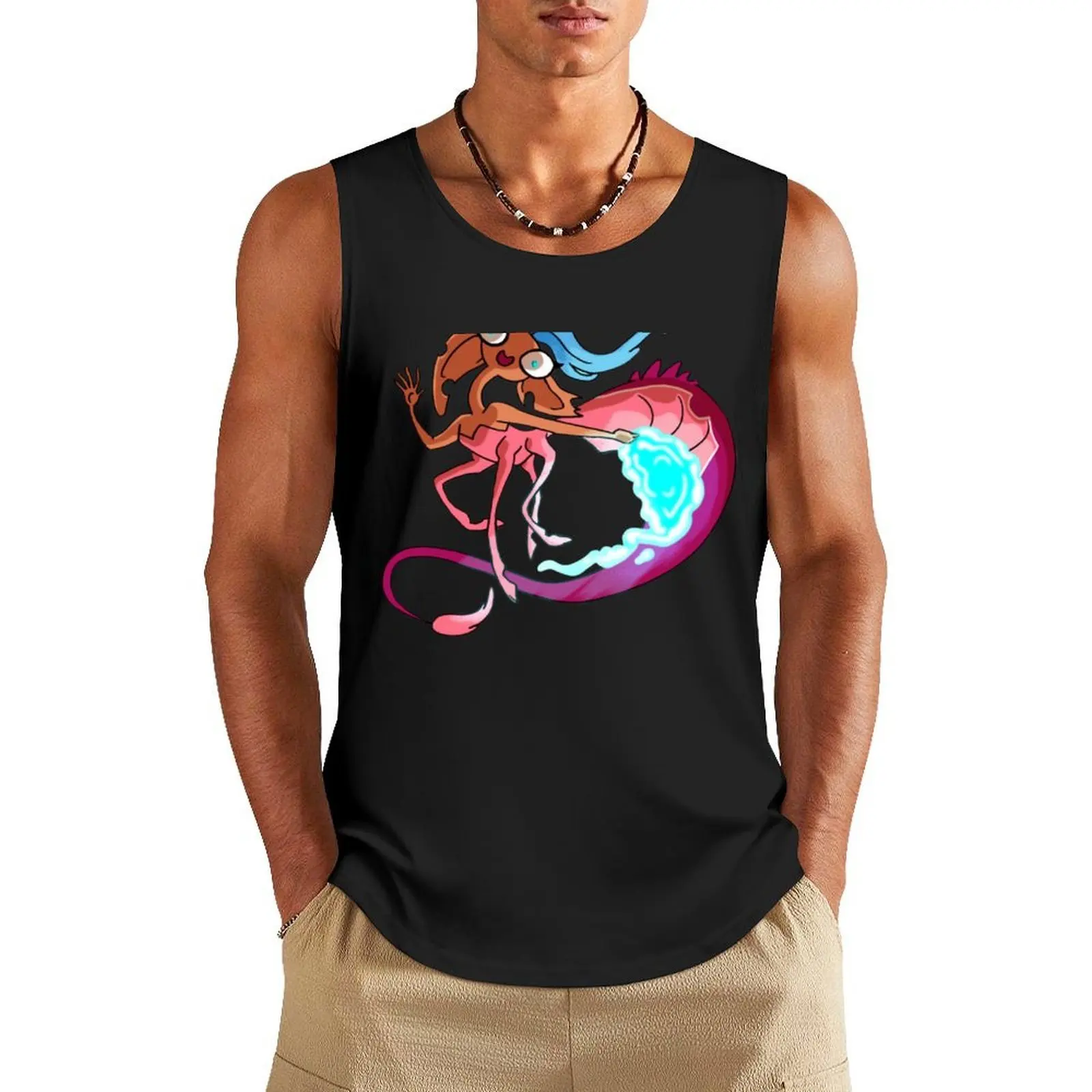 

Glendale centaurworld art Tank Top gym t-shirts anime men clothing