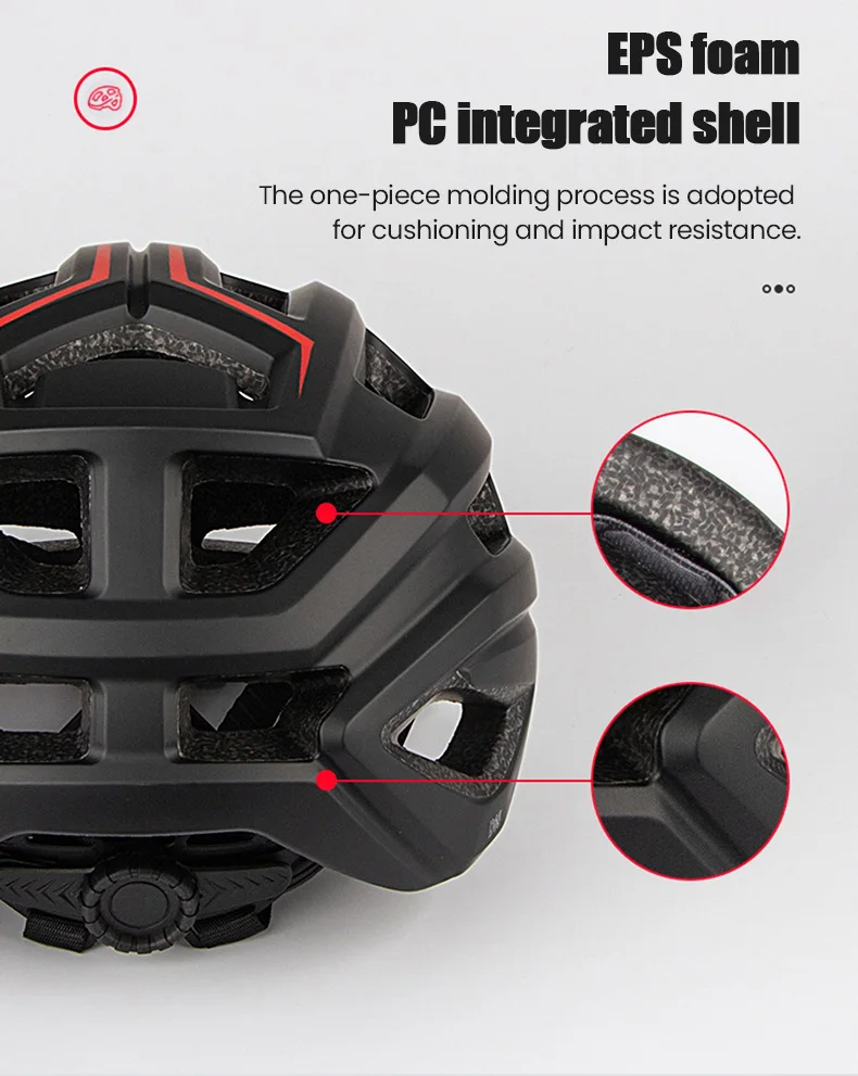 Gub xxl 61-65cm plus größe ultraleichter fahrrad helm für männer frauen mtb rennrad integral geformter sport sicherheits radhelm – Detail 6