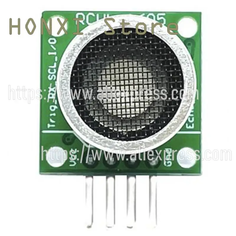 Transceptor de piezas de 1 RCWL-1605, módulo de sensor de rango ultrasónico integrado, GPIO IIC, puerto serie de bus único