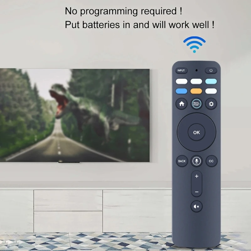 R1WD XRT260 عنصر التحكم عن بُعد الصوتي لـ V435-J01 V505-Jo1 V505-J09 V505C-J09 V555-J01 Compatibles عدة نماذج تلفزيونية 4K