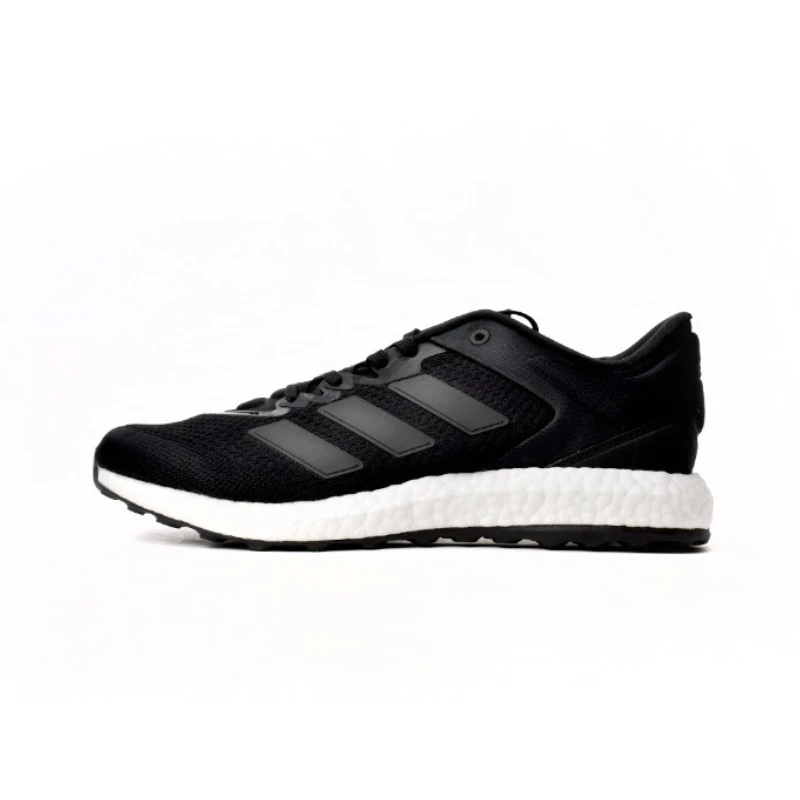 

Мужские и женские кроссовки Adidas Pure Boost 21, в стиле ретро, нескользящие, инкапсулированные, низкие кроссовки, черно-белые