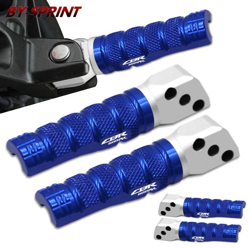 Motorcycle Left Right Rear Passenger Footrests Foot Pegs For CBR600RR CBR1000RR CBR 600RR/RA/ABS 1000RR/RA 2003-2024