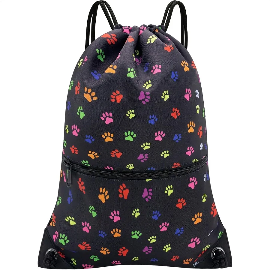 

HOLYLUCK Drawstring Backpack Bag Sport Gym Sackpack