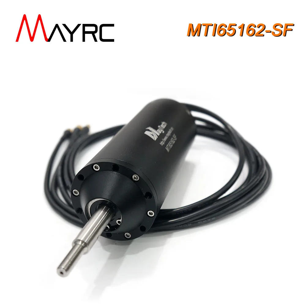 Mayrc มอเตอร์ไร้เซ็นเซอร์แบบไร้แปรงถ่าน65162 100KV กันน้ำได้อย่างเต็มที่สำหรับการเล่นกระดานโต้คลื่นแบบฟอยล์หุ่นยนต์ใต้น้ำ RC