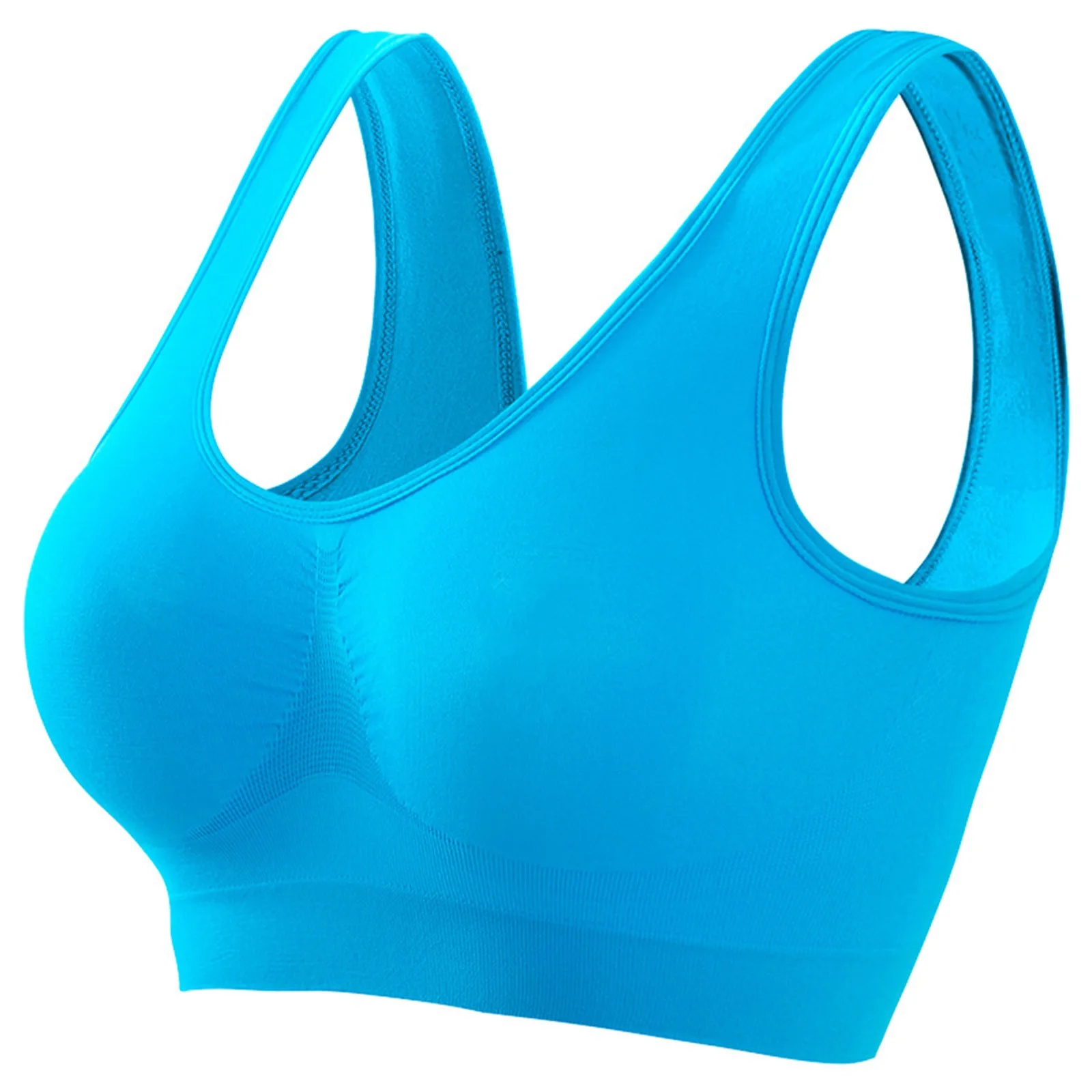 S-5XL Seamless Bras For Women Push Up Hollow Breathable Sports Bra Female Unwired No Pads Crop Top Girls Sexy Lingerie Brassiere image 5