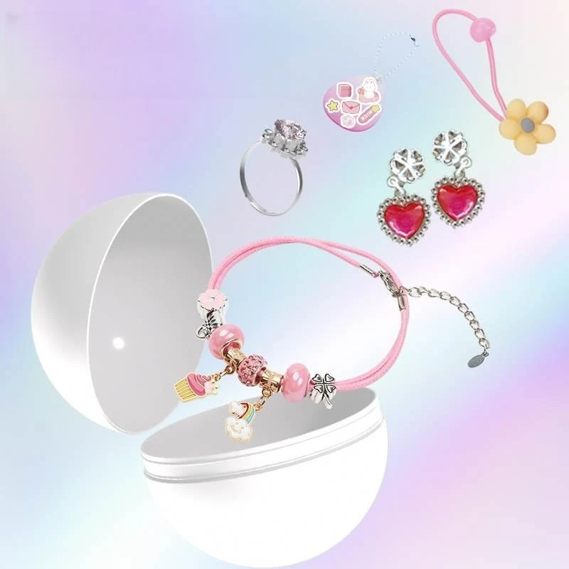 Dessin animé créatif Capture Teenieping ‌ Machine à verre mignon sac à dos pour enfants boîte aveugle jouets cartable en verre filles cadeau de noël