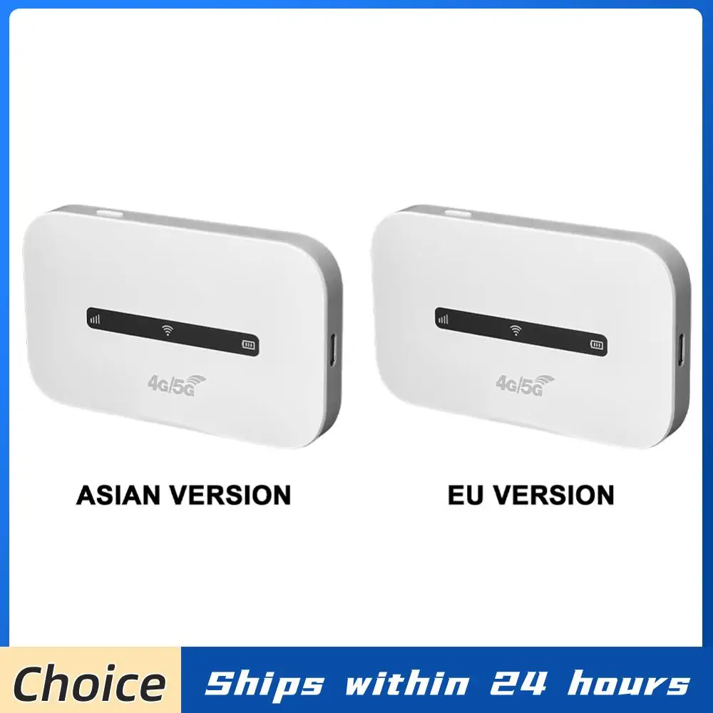 

4G LTE Wireless Internet Router 3000mAh 150Mbps Pocket Mobile Hotspot with SIM Card Slot Modem Router for Home Office Car Travel