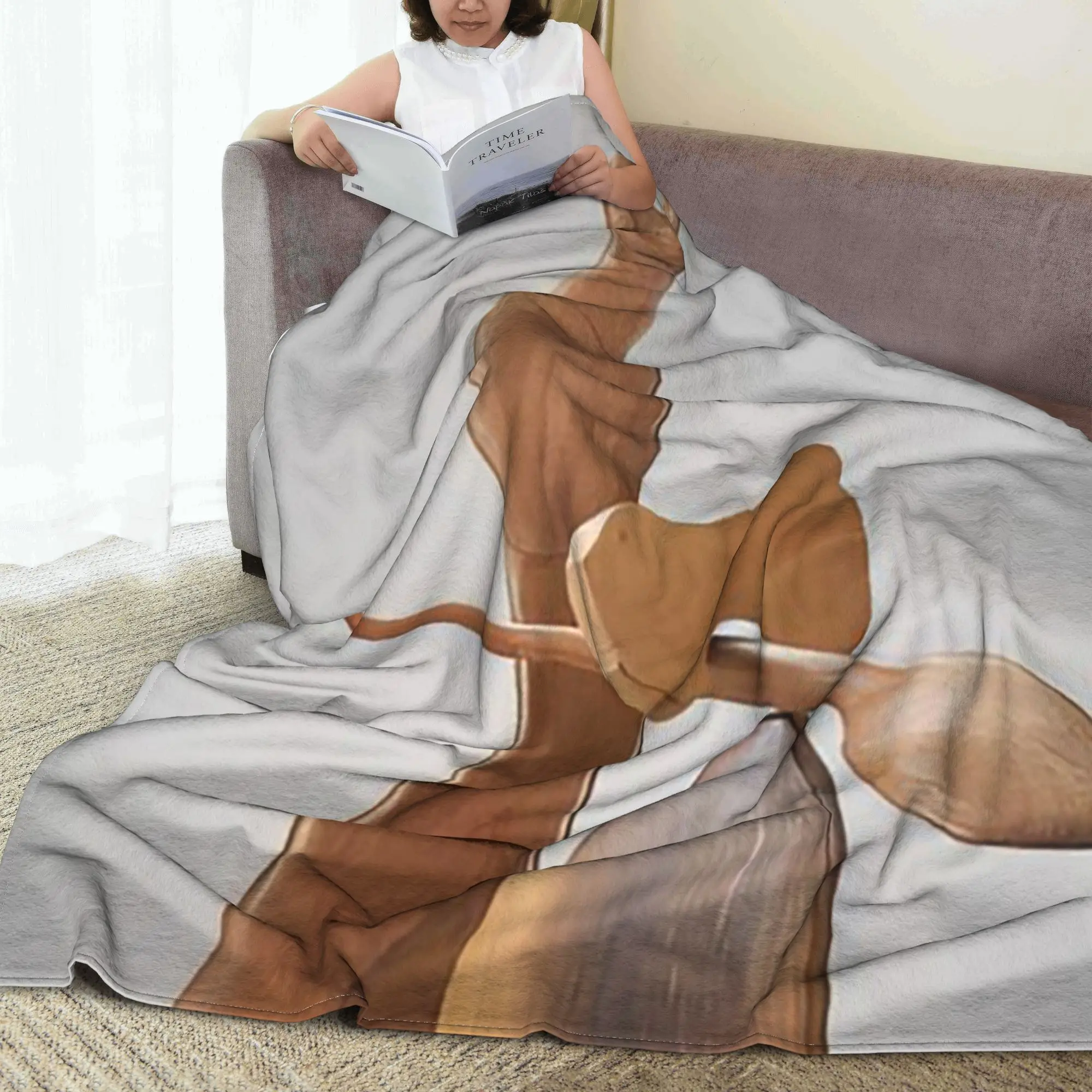 

Alexander Calder - DIANA 1934 Blanket Warm Fleece Sofa Throw Blanket for Home Bedroom Outdoor Throws Bedspread Quilt