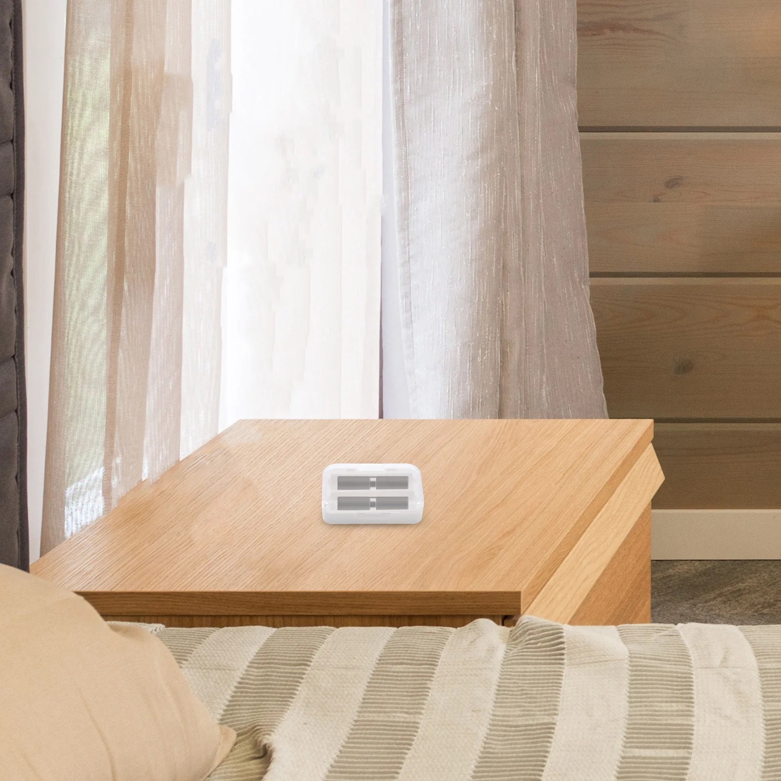 Organizer Aufbewahrungsbox Tragbarer Lippenstiftbehälter Desktop Make-up Aufbewahrungskoffer mit Abdeckungshalter für Puder-Lidschatten