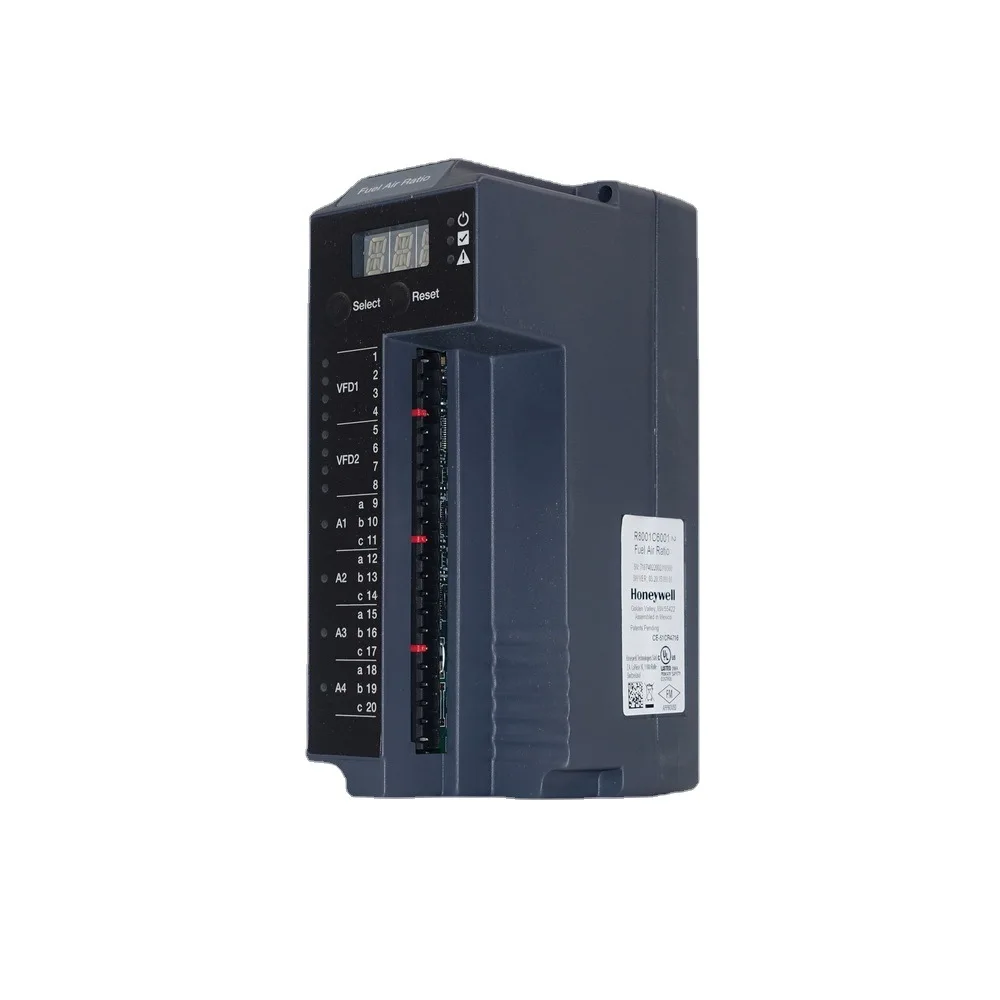 

Honeywell R8001C6001 Air-Fuel Ratio Module Slate Electronic Proportional System for Oil Burner American Slate