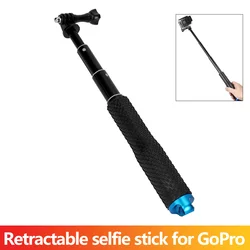 Selfie Stick Aluminum Alloy Adjustable Monopod Extension Rod For GoPro Hero 13 12 11 10 9 7 6 5 Insta360 X4 X3 DJI Action 5 4 3