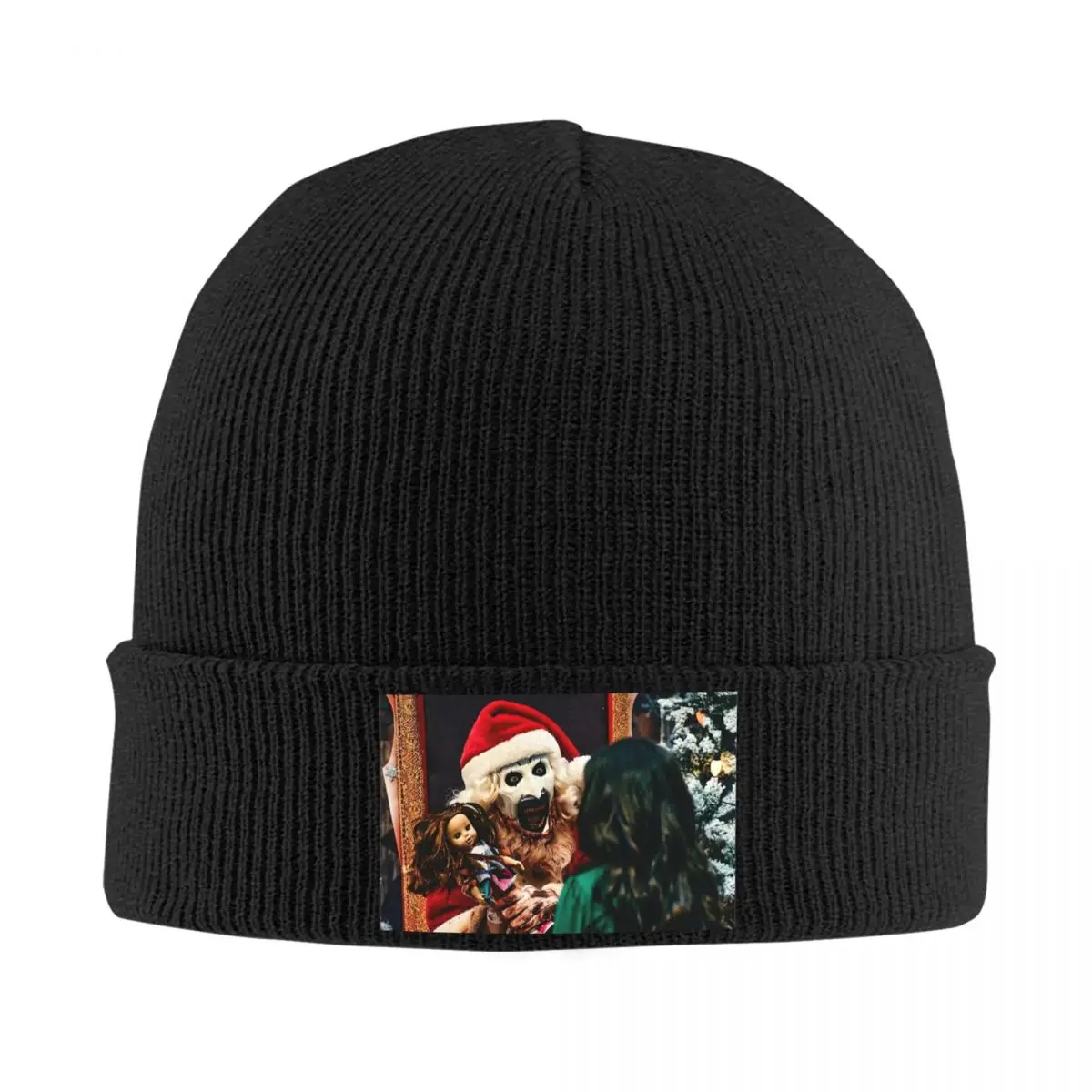 Terrifier Christmas Terrifier 3 Art The Clown Bonnet Hats Beanie Hats Skullies Beanies Autumn Trendy Female Men Kpop Thermal Cap