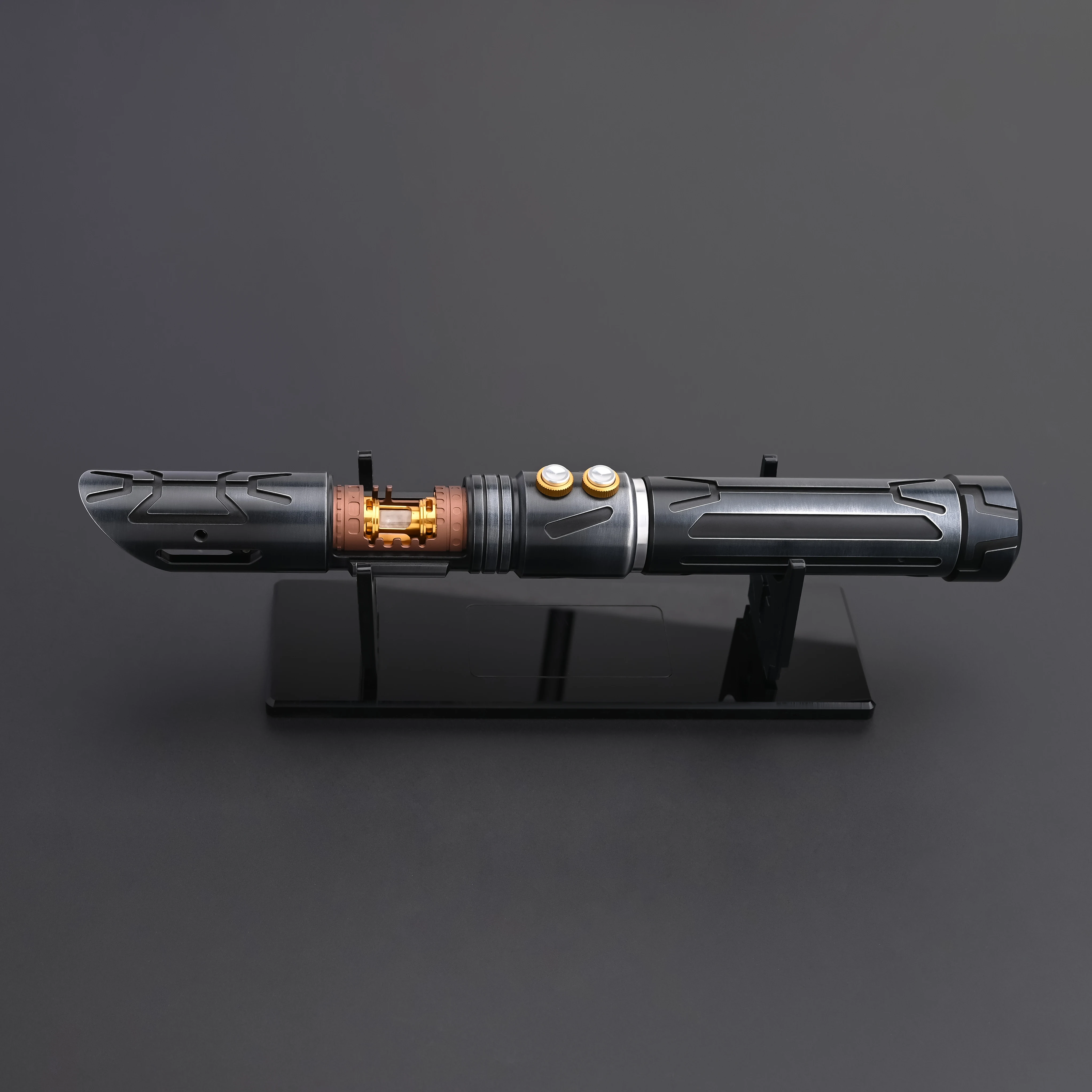 TXQSABER Dark Hunter Lightsaber PoffieV2.2 Metal Handle Pixel Blade Smooth Swing Blaster Cosplay Laser Sword Jedi Toys-no blade