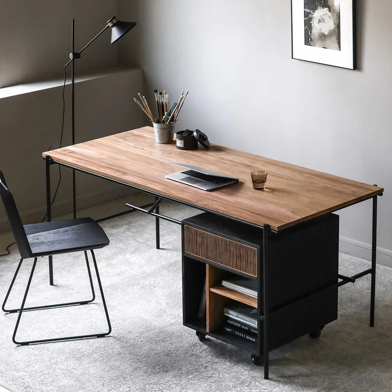 Organizers Space Saving Office Desk Modern Wooden Computer Office Desk Executive Aesthetic Mesa Ordenador Commercial Furniture