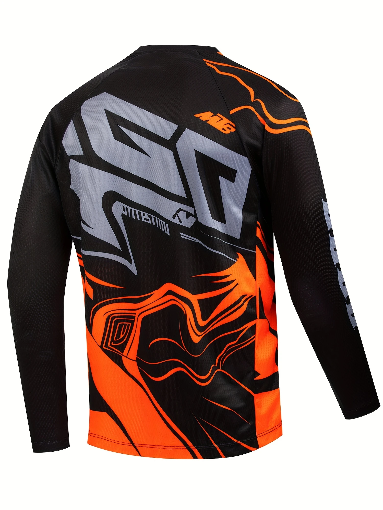 Men Motocross Helmet Graphic Long Sleeve Jersey Family Matching Dirt Bike Off Road Racing Sports Fashion Printed Wear Top