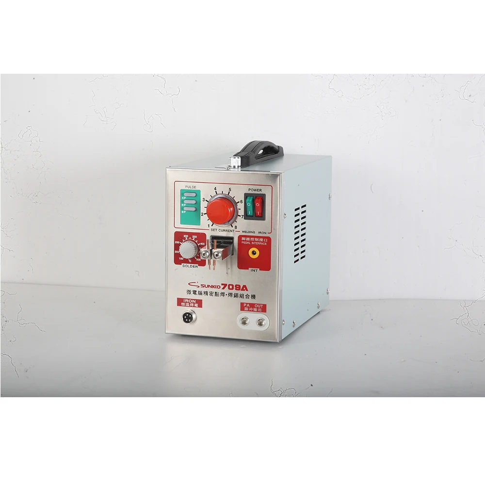 709A High Power Battery Spot 18650 Welder Portable Soldering Station with Universal Dent Puller Welding Pen Characteristic