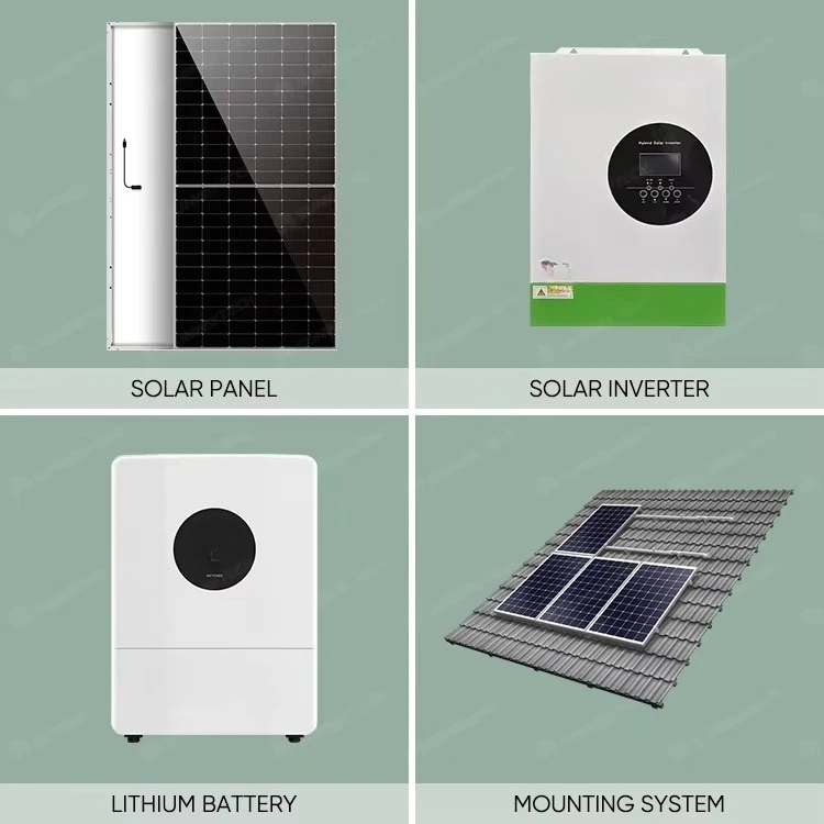 Sunway Complete 10kw off Grid Solar Power System That Can Power a House 10000watts 10 kw 10kva
