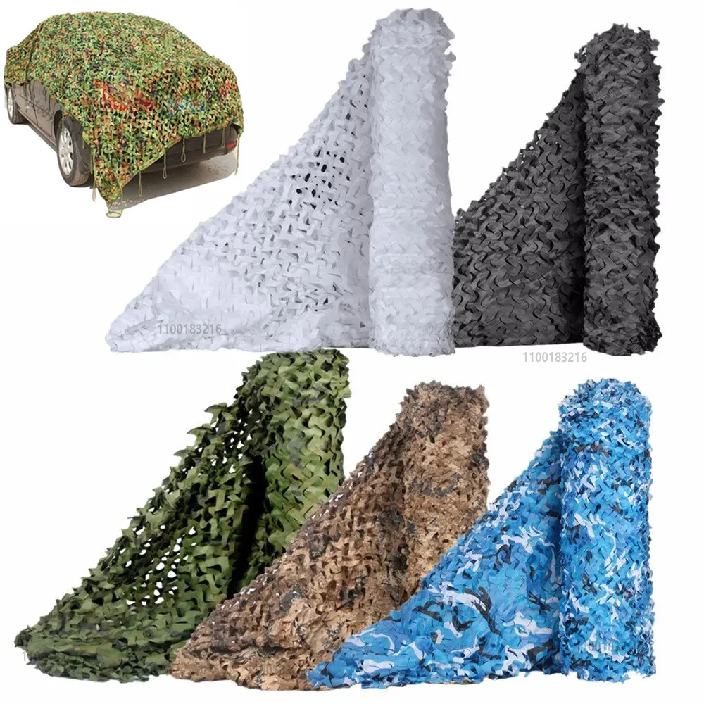 Military Camouflage Net, Pavilion Camouflage Net, Shadow Garden Decoration Net, Green Jungle Camouflage, Beige